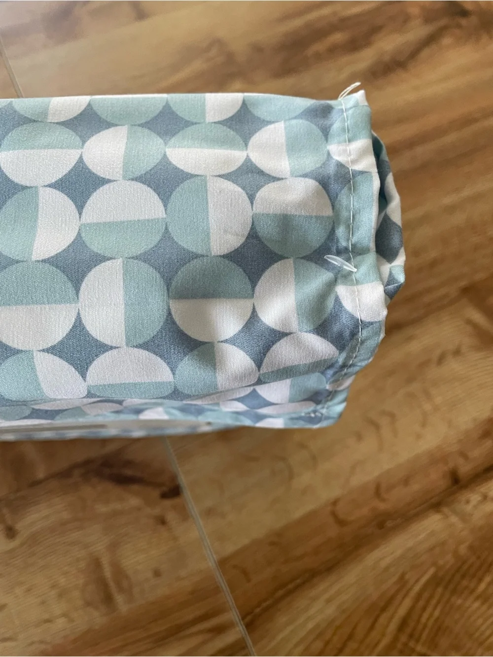 South Point Full Sheet Set in Seafoam Geo Print NEW Without Tag